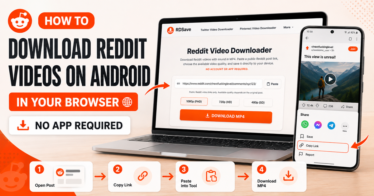 Scaricare video Reddit Android